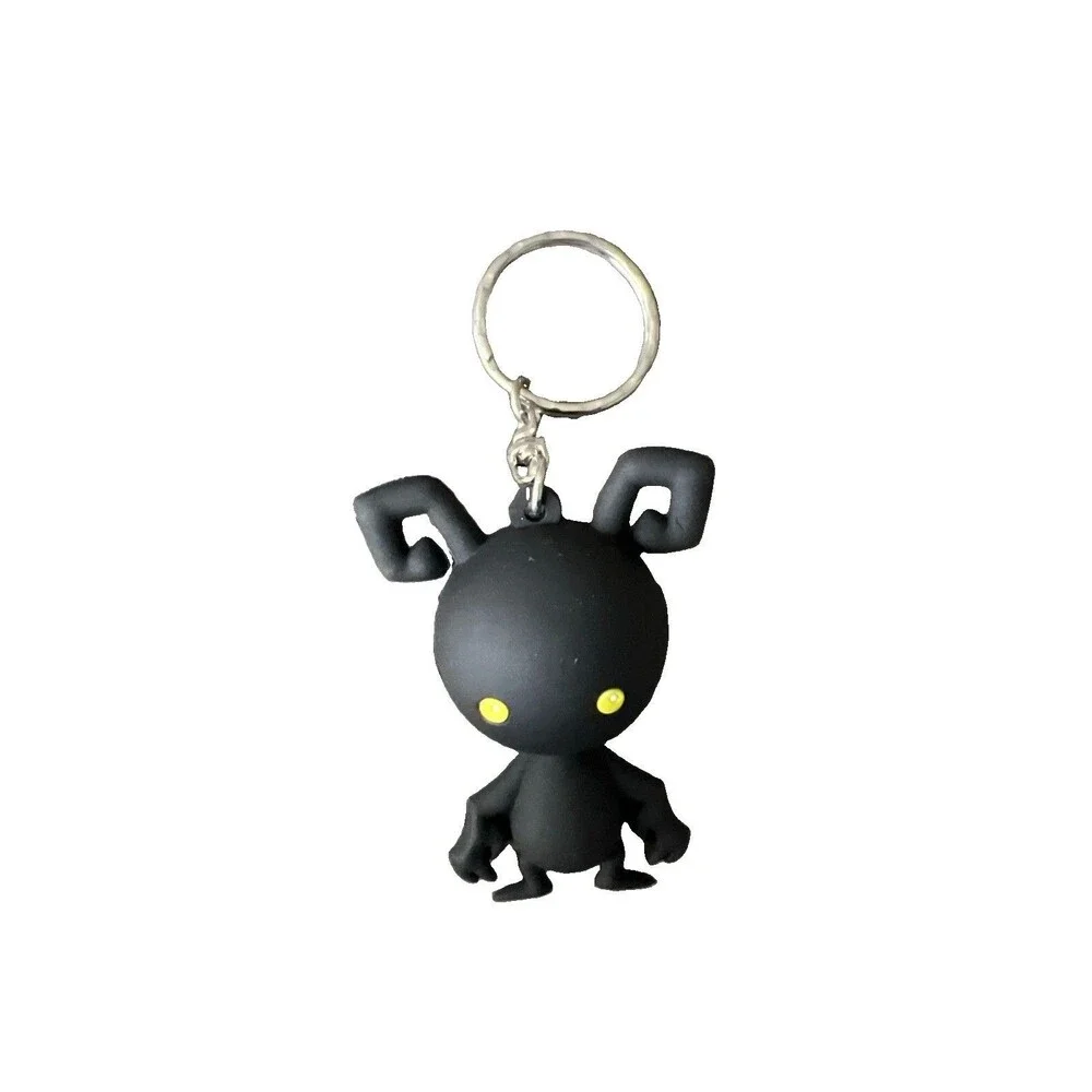 Kingdom Hearts Shadow Heartless Keychain Figure Disney Square Enix Keyring NWOT